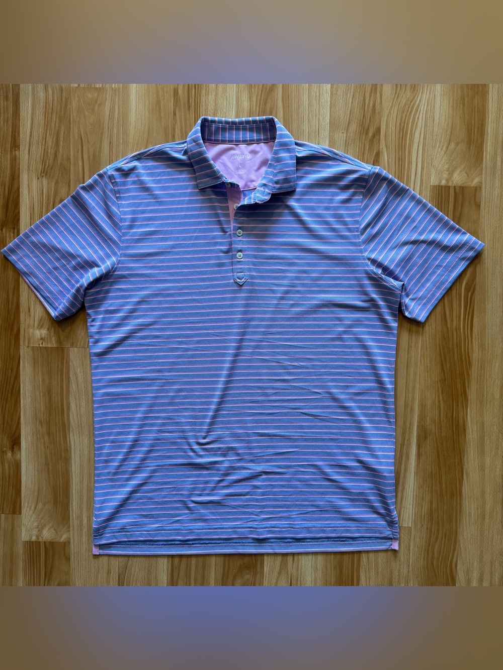 Johnnie O Four Button Performance Polo Collared Golf Shirt- Men’s Large - Picture 4 of 9